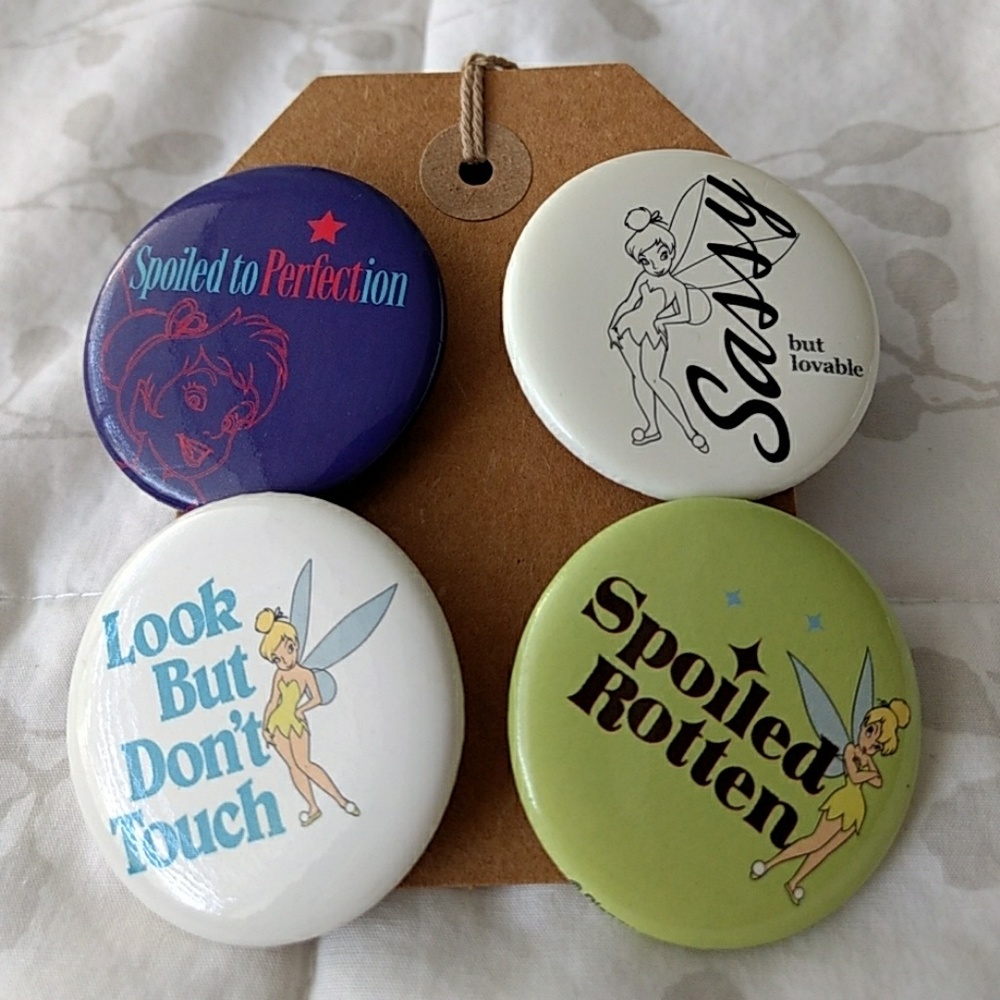 Tinkerbell Buttons Bundle